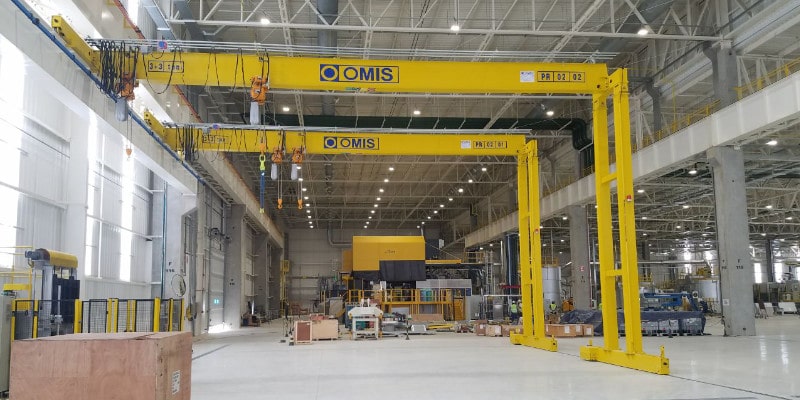 PÓRTICOS E SEMI-PÓRTICOS ROLANTES Omis